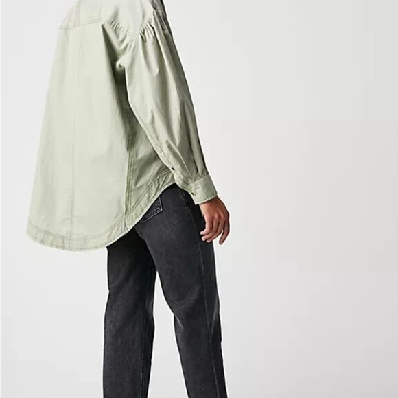 NWOT free people happy hour popplin - Picture 2 of 5